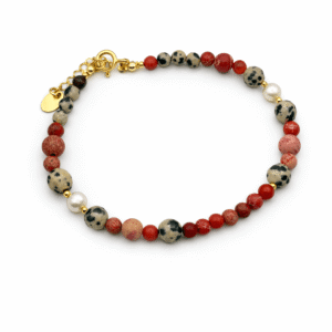 Boho and Chic Pearl & Jasper Bracelet