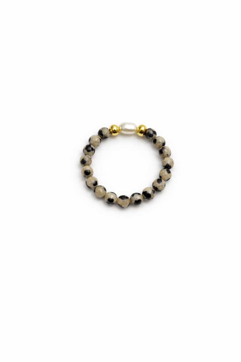 Boho and Chic Pearl Ring