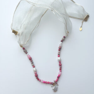 Valentine’s Day Ribbon Necklace III