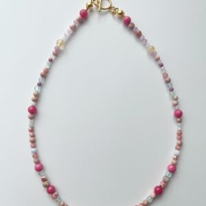 Everyday Citrine & Chalcedony Necklace
