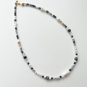 Everyday Moonstone & Pearl Necklace