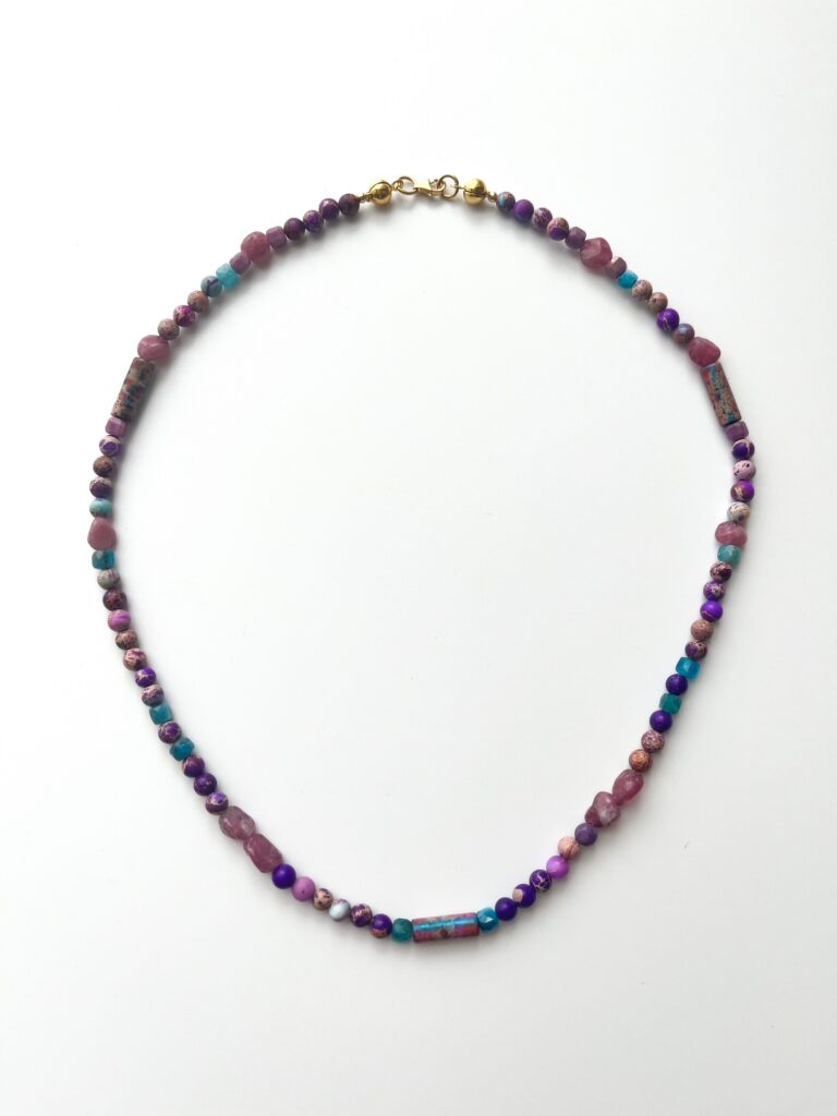 Everyday Jasper & Tourmaline Necklace