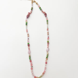 Green and Pink, together Necklace I