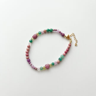 Green and Pink, together Bracelet III